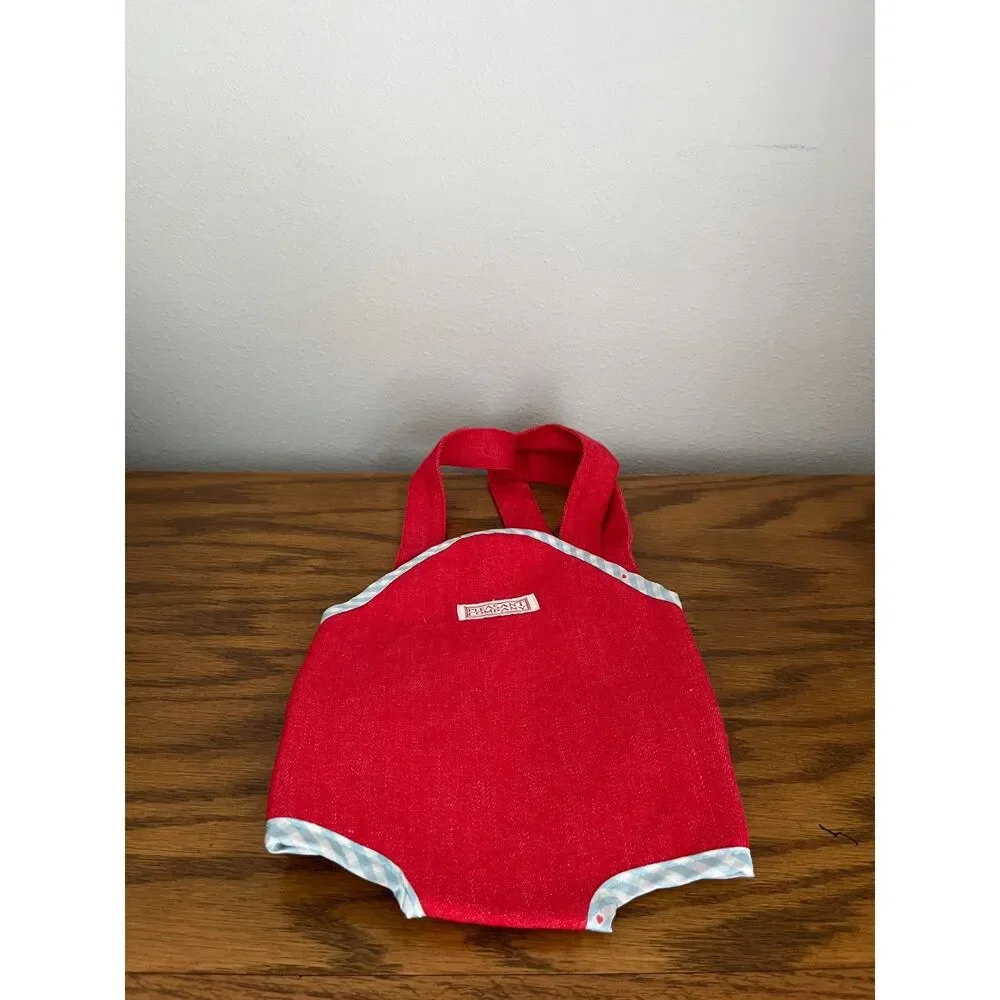 American Girl - Pleasant Company - Bitty Baby - Red Doll Carrier - 1996 - EUC